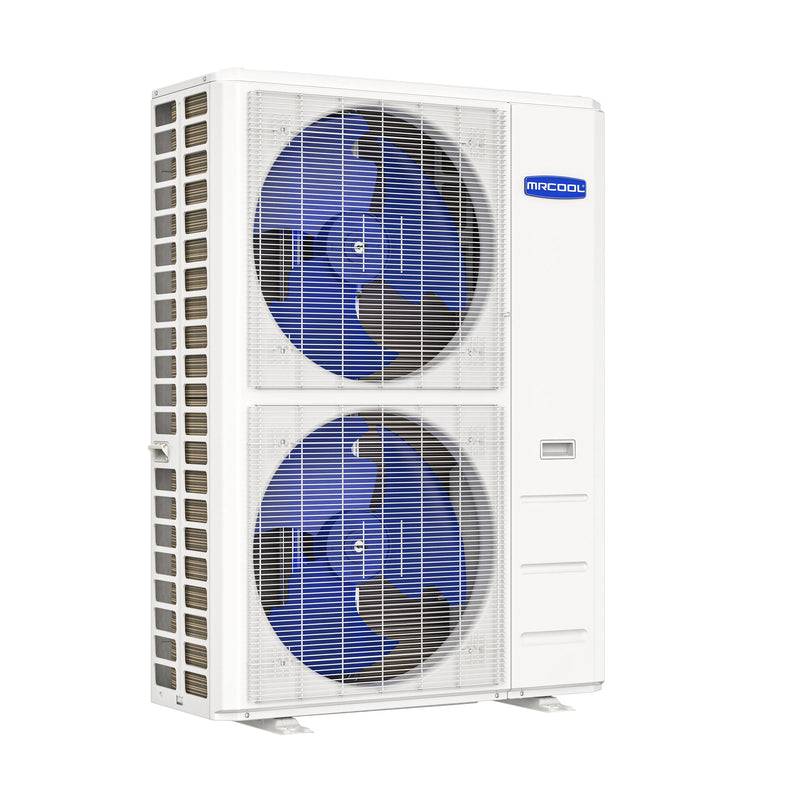 MRCOOL Hyper Heat 2nd Gen 60K BTU, 5 Ton, 16 SEER2 Heat Pump Condenser and Ducted Air Handler with 10kW Heat Kit (C60HP230BL00H10)