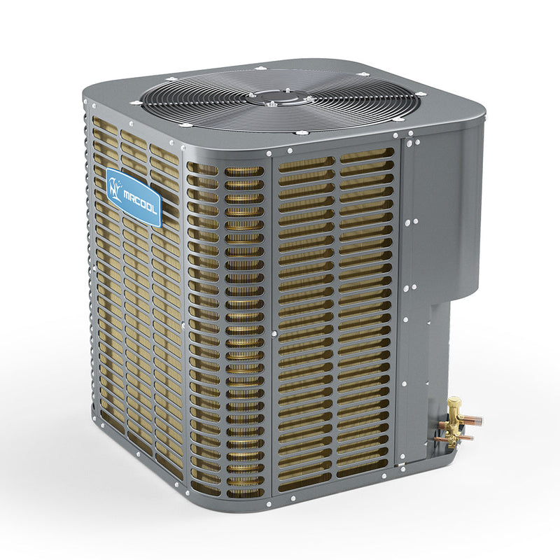 MRCOOL ProDirect - Central Air Conditioner & Gas Furnace Split System - 2 Ton, 24K BTU, 80% AFUE - 17.5" Cabinet - Multi-Position