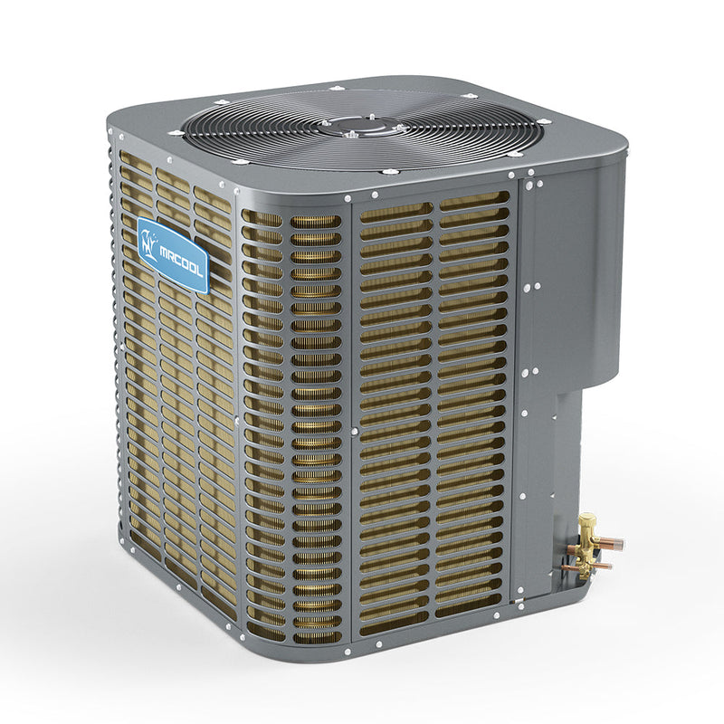 MRCOOL ProDirect - Central Air Conditioner & Gas Furnace Split System - 2.5 Ton, 30K BTU, 80% AFUE - 14.5" Cabinet - Downflow