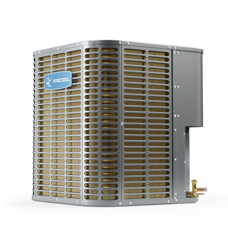 MRCOOL ProDirect - Central Air Conditioner & Gas Furnace Split System - 2 Ton, 24K BTU, 80% AFUE - 17.5" Cabinet - Multi-Position