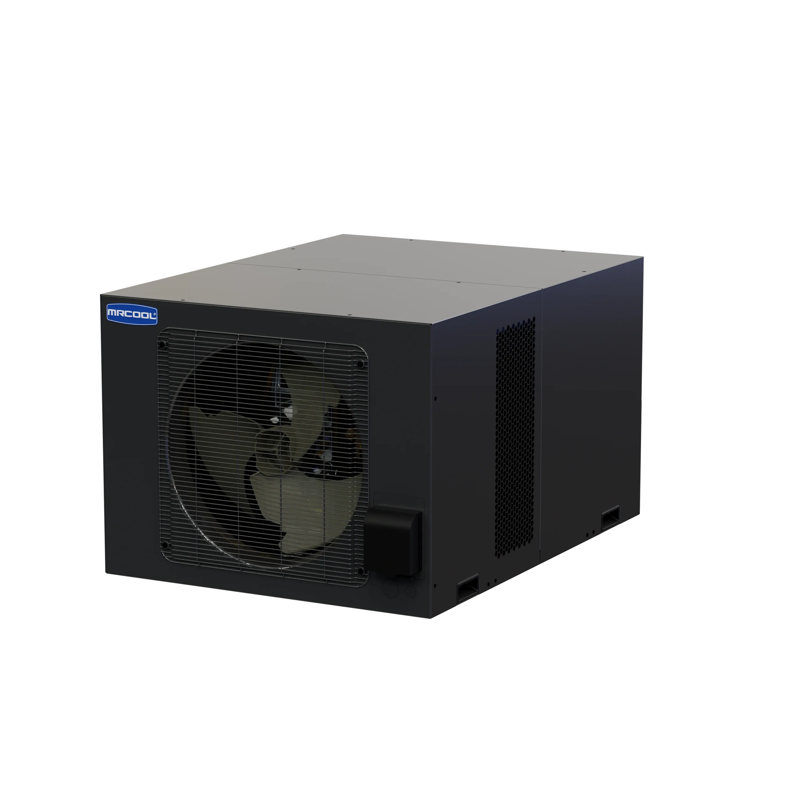 MRCOOL compact refrigeration system unit with front grille and side vent