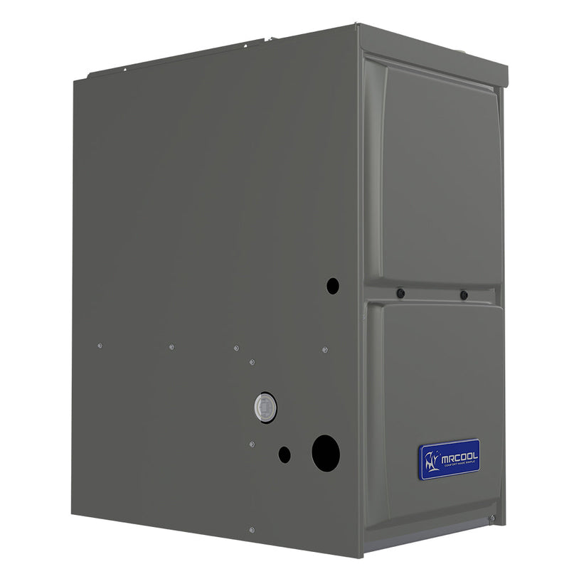 MRCOOL Hyper Heat- Central Heat Pump & Gas Furnace Split System - 24K BTU, 3 Ton 96% AFUE - 17.5" Cabinet - Downflow