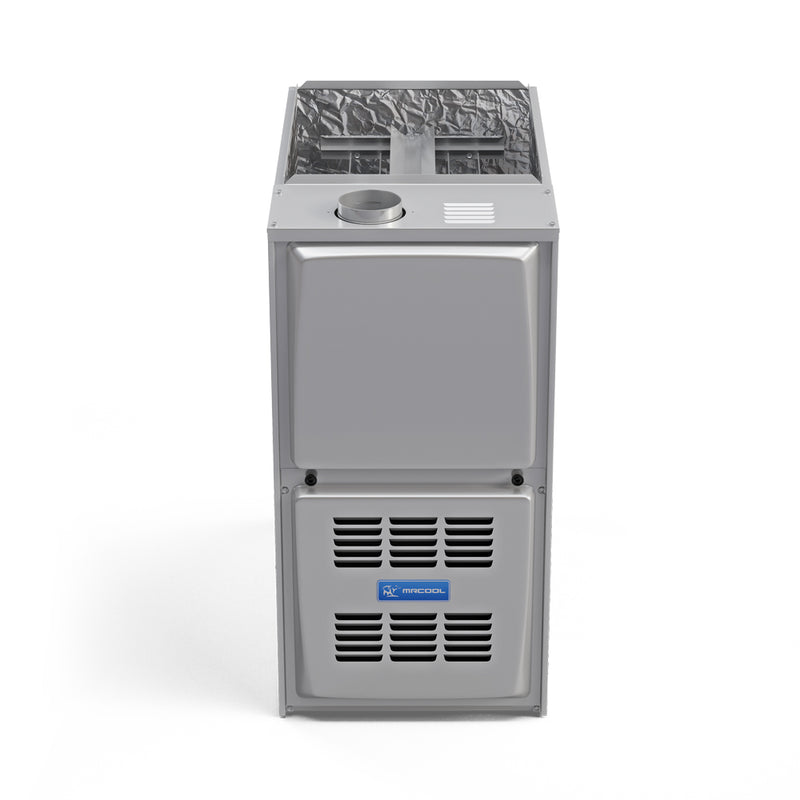 MRCOOL ProDirect - Central Air Conditioner &amp; Gas Furnace Split System - 1.5 Ton, 18K BTU, 80% AFUE - 17.5" Cabinet - Vertical Airflow