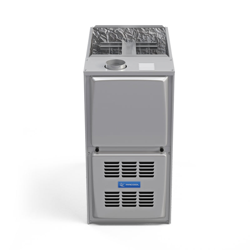 MRCOOL ProDirect - Central Air Conditioner & Gas Furnace Split System - 1.5 Ton, 18K BTU, 80% AFUE - 17.5" Cabinet - Vertical Airflow