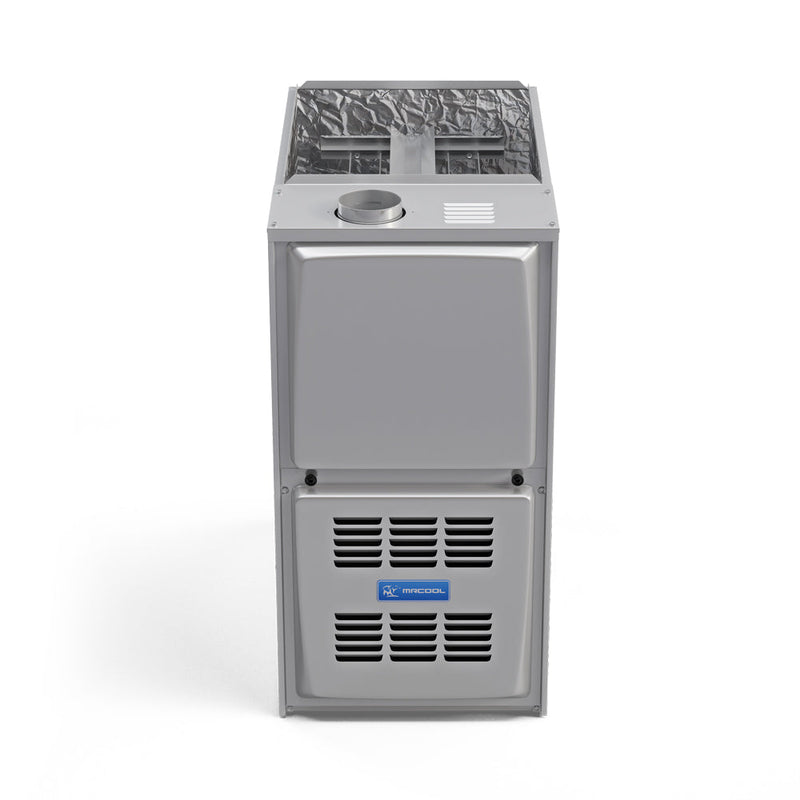 MRCOOL ProDirect - Central Air Conditioner &amp; Gas Furnace Split System - 2.5 Ton, 30K BTU, 80% AFUE - 14.5" Cabinet - Horizontal Airflow