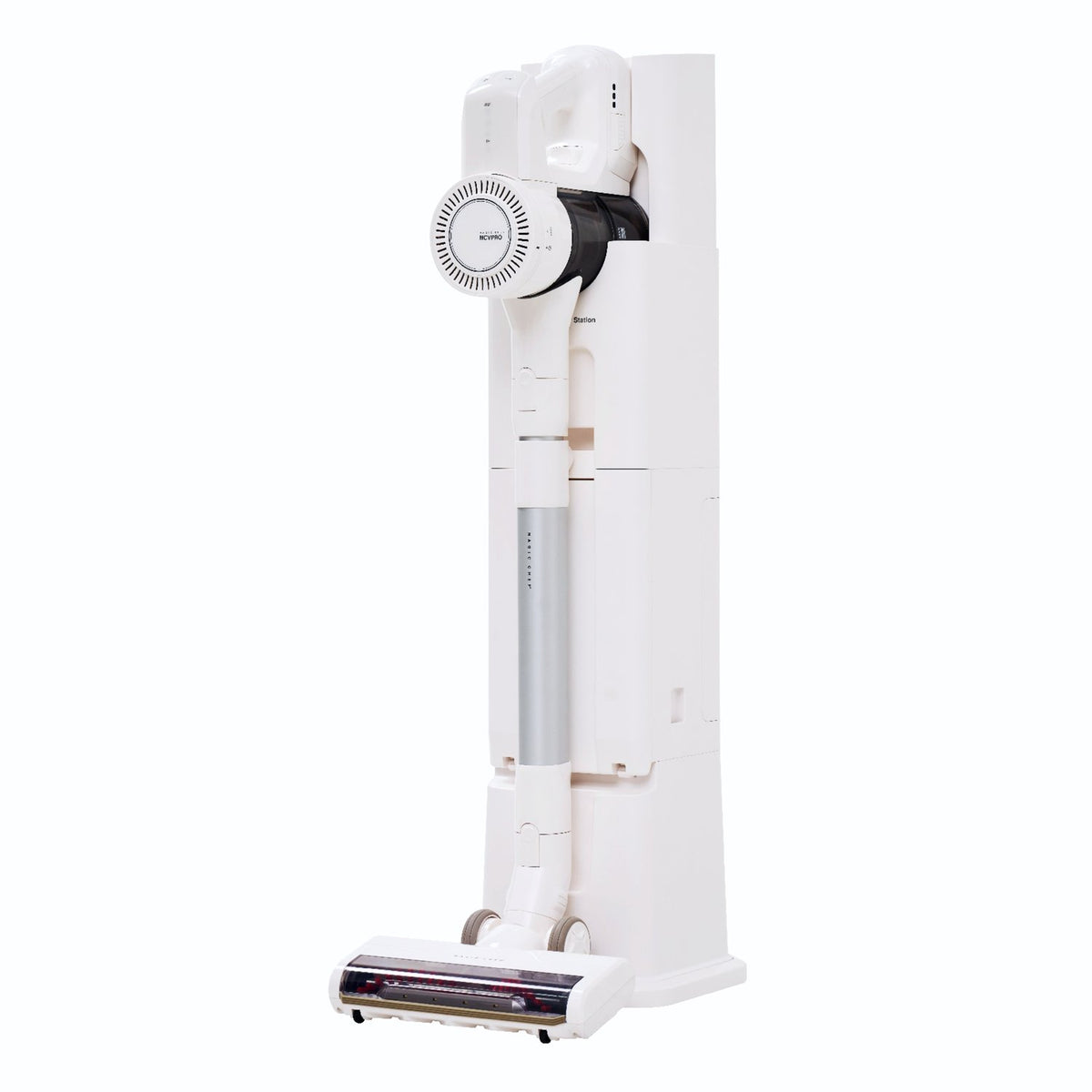 Magic Chef Cordless Stick Vacuum with Self-Emptying Charging Tower in White (MCVPROANDTOWER) - image 1