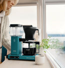 Moccamaster KBGV Select Glass Carafe 10-Cup Coffee Maker in Ocean with Volume Selector Switch, Automatic Drip-Stop & Auto-off 100 minutes, 40 Ounce, 1.25L (53632)