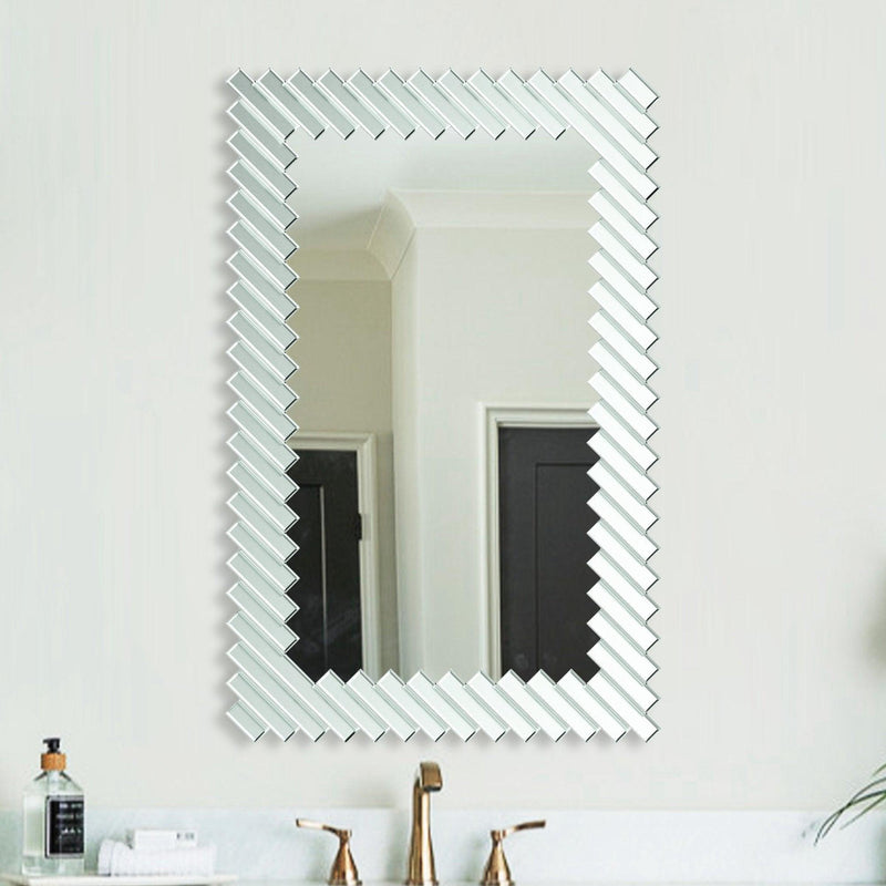 Parrot Uncle Modern Rectangle Framed Decorative Mirror (ACC-HL-955S)