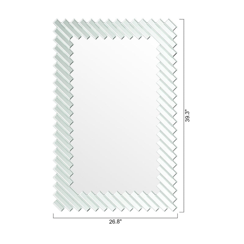 Parrot Uncle Modern Rectangle Framed Decorative Mirror (ACC-HL-955S)