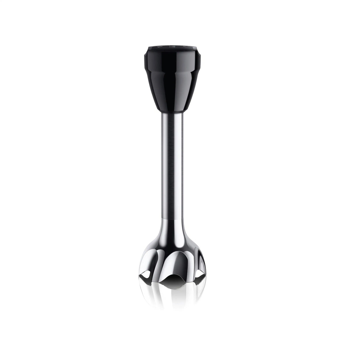 Black hand blender with stainless shaft and PowerBell blending head