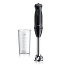 Braun MultiQuick 5 Vario Hand Blender in Black with Whisk, Beaker & Chopper (MQ50202M)