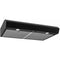 Broan-NuTone Mantra 30-Inch 350 CFM 2-Speed Convertible Under Cabinet Range Hood in Black (MTR1303BL)