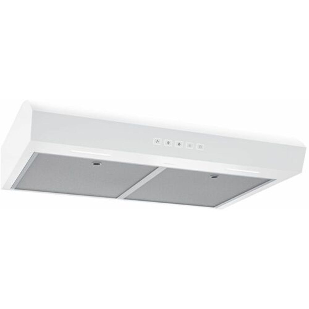 Broan-NuTone Mantra 30-Inch 350 CFM 3-Speed Convertible Under Cabinet Range Hood in White (MTR2303WW)