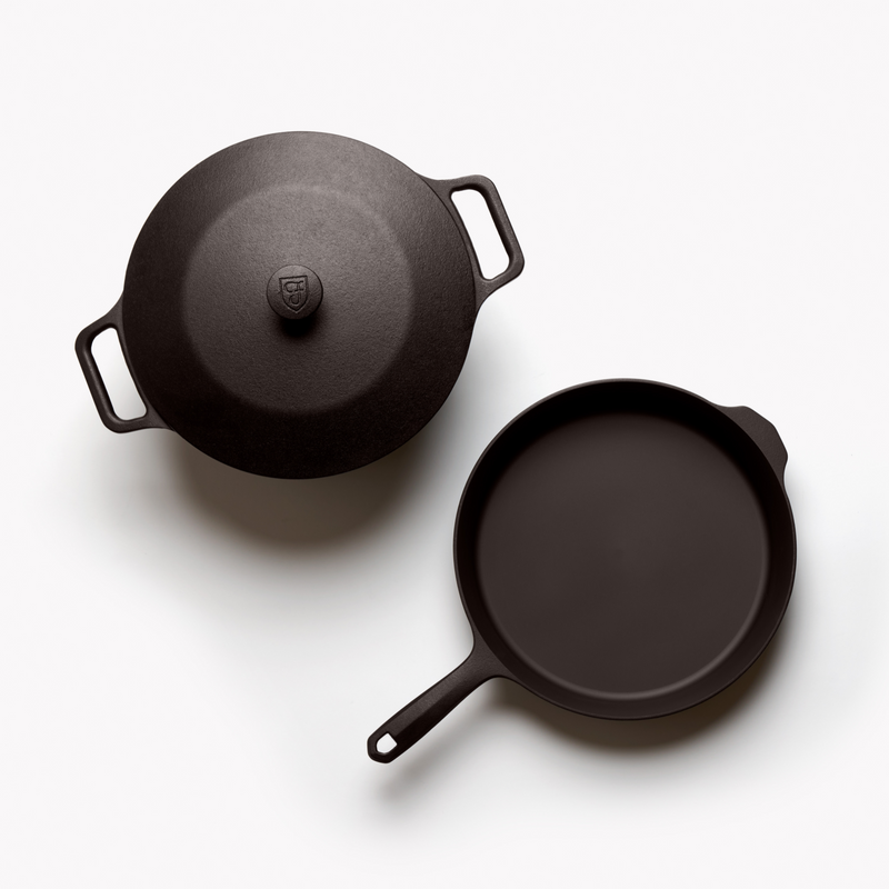 Field Company No.10, 11 ⅝-Inches Field Skillet and Dutch Oven Set