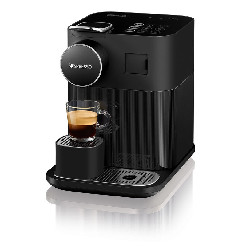 De'Longhi Package - Gran Latissima Nespresso Espresso Coffee Machine with Hot & Cold Glass Set