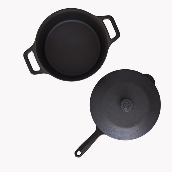 Field Company No.8, 10 ¼-Inches Field Skillet & Dutch Oven Set