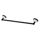 Kingston Brass Victorian 24" Single Towel Bar, Matte Black (BA1111MB)