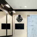 Parrot Uncle 13-Inch Industrial Bathroom Ceiling Fan with Pull Chain