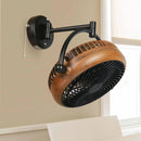 Parrot Uncle 13-Inch Industrial Bathroom Ceiling Fan with Pull Chain