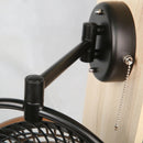 Parrot Uncle 13-Inch Industrial Bathroom Ceiling Fan with Pull Chain