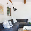 Parrot Uncle 13-Inch Industrial Bathroom Ceiling Fan with Pull Chain