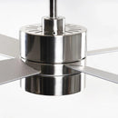 Parrot Uncle 52-Inch Bucholz Industrial Ceiling Fan with Dimmable LED Light