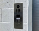 DoorBird D2101KV IP Video Intercom, 1 Call Button in Real Burnished Brass