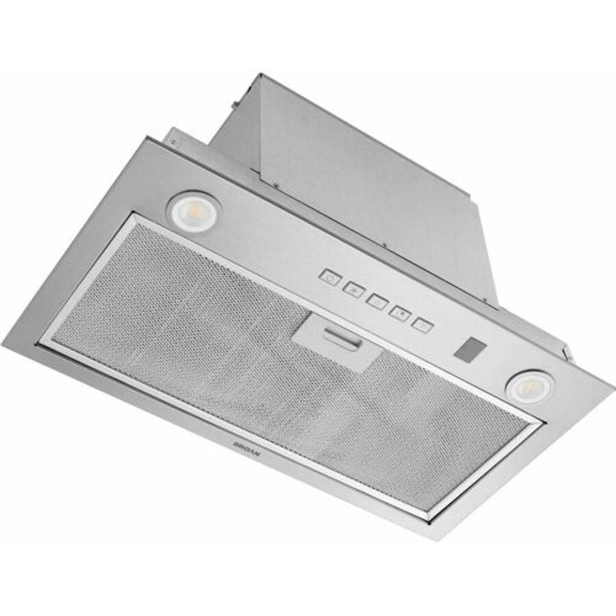 Broan-NuTone Elite 21-Inch 450 CFM Custom Range Hood Power Pack Insert with Voice Control in Stainless Steel (PM400SSV)