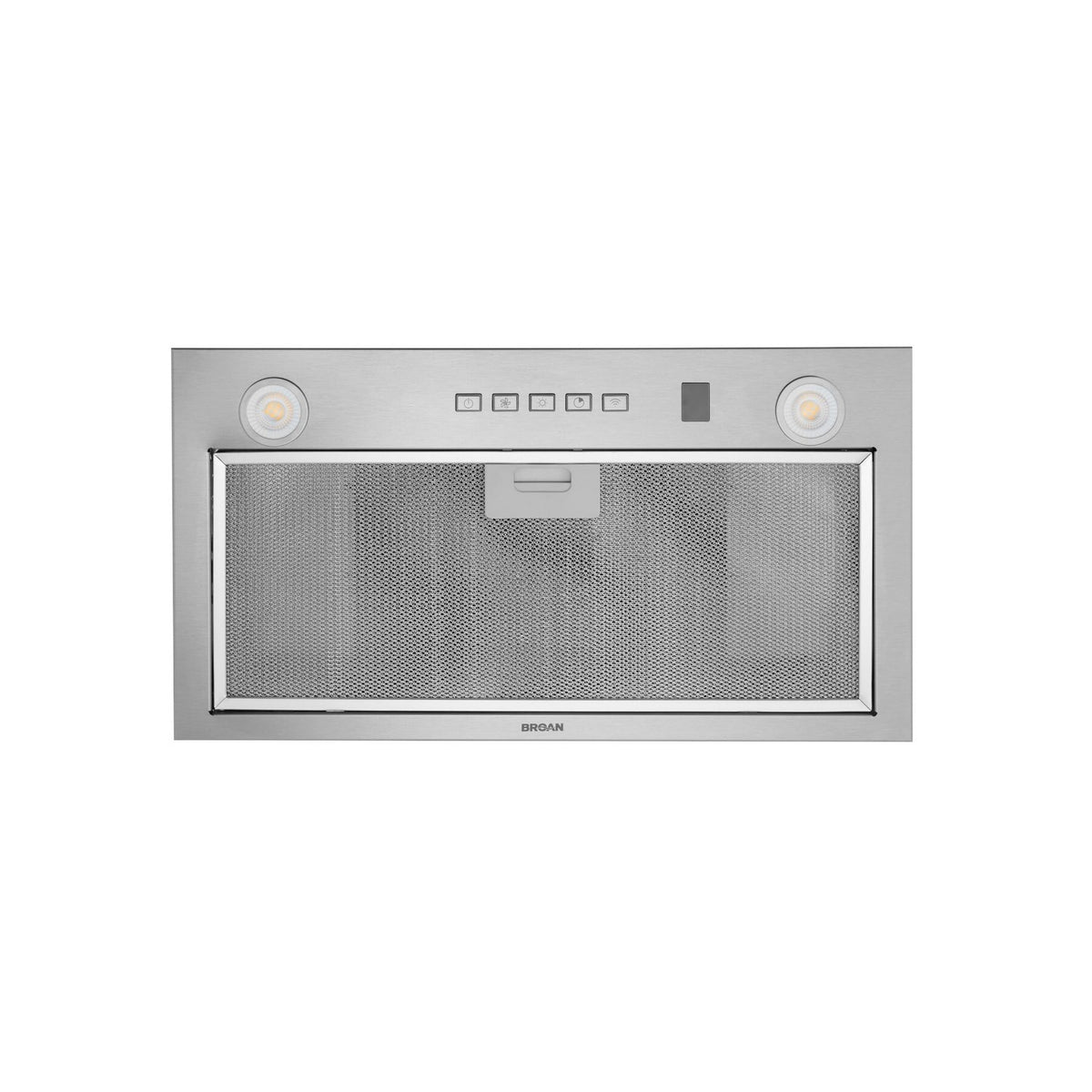 Broan-NuTone Elite 21-Inch 450 CFM Custom Range Hood Power Pack Insert with Voice Control in Stainless Steel (PM400SSV)
