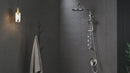 Forno Acqua Spa Retrofit 9-Inch Overhead Rainfall  Shower with 1.8 GPM Flow Rate, Handheld, Body Jets, 6 Way Diverter in Brushed Nickel (SC31BN-C8)