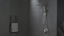 Forno Acqua Spa Retrofit 8-Inch Overhead Rainfall Shower with 2.5 GPM Flow Rate, Handheld, Body Jets, 6 Way Diverter in Matte Black (SC32BK-C2)