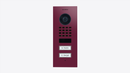 DoorBird D1102V Flush-Mount IP Video Door Station in Claret Violet, RAL 4004