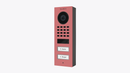 DoorBird D1102V Surface-Mount IP Video Door Station in Antique Pink, RAL 3014