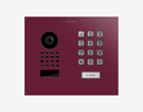 DoorBird D1101KH Modern Flush-Mount IP Video Door Station in Claret Violet, RAL 4004