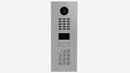 DoorBird D2101KV IP Video Intercom, 1 Call Button in White Aluminium, RAL 9006