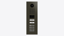 DoorBird D2102KV IP Video Door Station, 2 Call Button in Grey Olive, RAL 6006