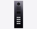 DoorBird D2104V IP Video Door Station, 4 Call Buttons in Titanium