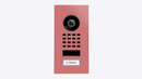 DoorBird D1101V Flush-Mount IP Video Intercom, 1 Call Button in Antique Pink, RAL 3014