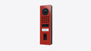DoorBird D1101FV Fingerprint 50 Surface-Mount IP Video Door Station in Flame Red, RAL 3000