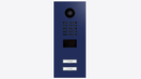 DoorBird D2102V IP Video Door Station, 2 Call Button in Night Blue, RAL 5022