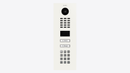DoorBird D2102KV IP Video Door Station, 2 Call Button in Traffic White, RAL 9016