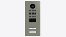 DoorBird D2102V IP Video Door Station, 2 Call Button in Cement Grey, RAL 7033