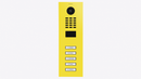 DoorBird D2105V IP Video Door Station, 5 Call Button in Sulfur Yellow, RAL 1016