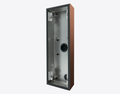 DoorBird D2101KV, D2102FV Fingerprint 50, D2102FV EKEY, D2101FV EKEY Sline, D2102FV EKEY Sline Surface-Mounting Housing Backbox in Bronze