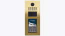 DoorBird D31TDV IP Video Intercom for Multi-Tenant Residences in Brass (429600823)