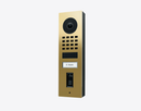 DoorBird D1101FV Fingerprint 50 Surface-Mount IP Video Door Station in Brass