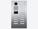 DoorBird D2115V IP Video Door Station, 15 Call Buttons in Chrome