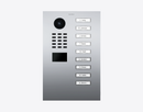 DoorBird D2109V IP Video Door Station, 9 Call Buttons in Chrome