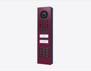 DoorBird D1102KV Surface Mount IP Video Door Station, 2 Call Button in Claret Violet, RAL 4004