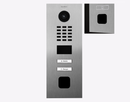 DoorBird D2102FV EKEY Sline IP Video Door Station, 2 Call Buttons in Stainless Steel V4A